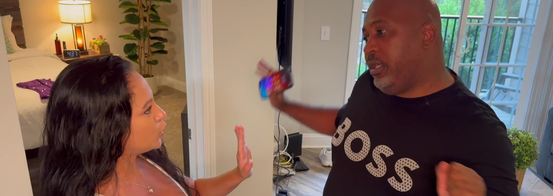 Milfcandy Skit The Argument: Nicole Parker and MrFlourish